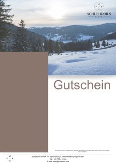 Gemütlicher Wintertag Schneelandschaft im Schwarzwald